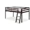 Alaterre Furniture Twin Wood Junior Loft Bed, Espresso, Depth: 79 AJRX10P0A - alternate 1